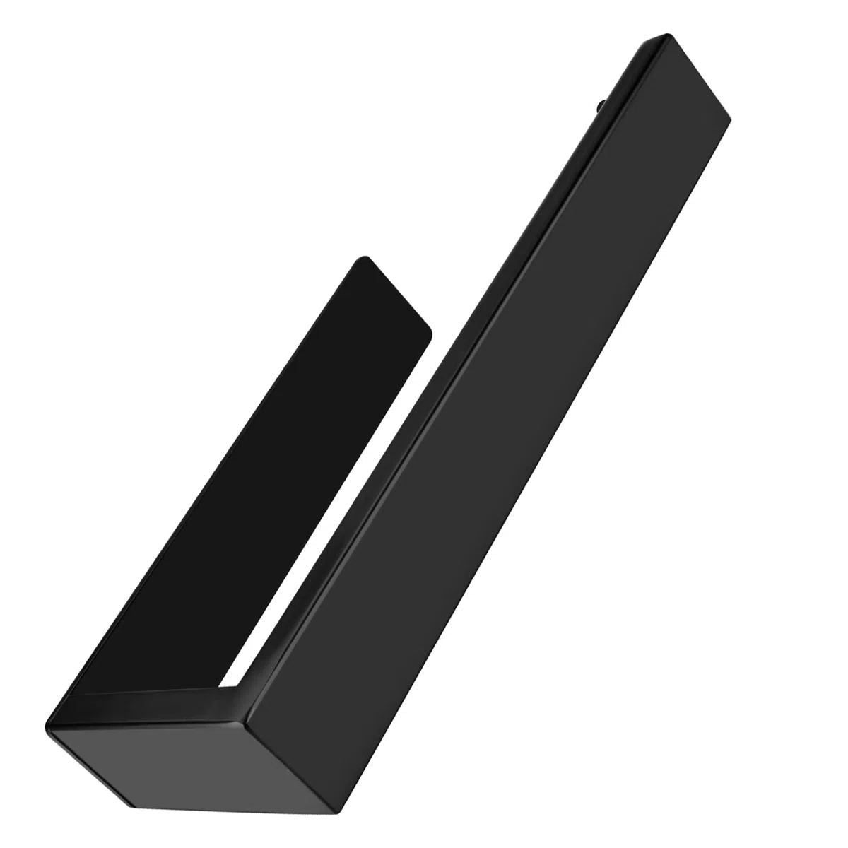 Anneau Porte-Serviettes Porte-Serviettes, 304 Acier Inoxydable Support de Serviettes Accessoirs WC Salles de Bains (sans perçage, Noir)