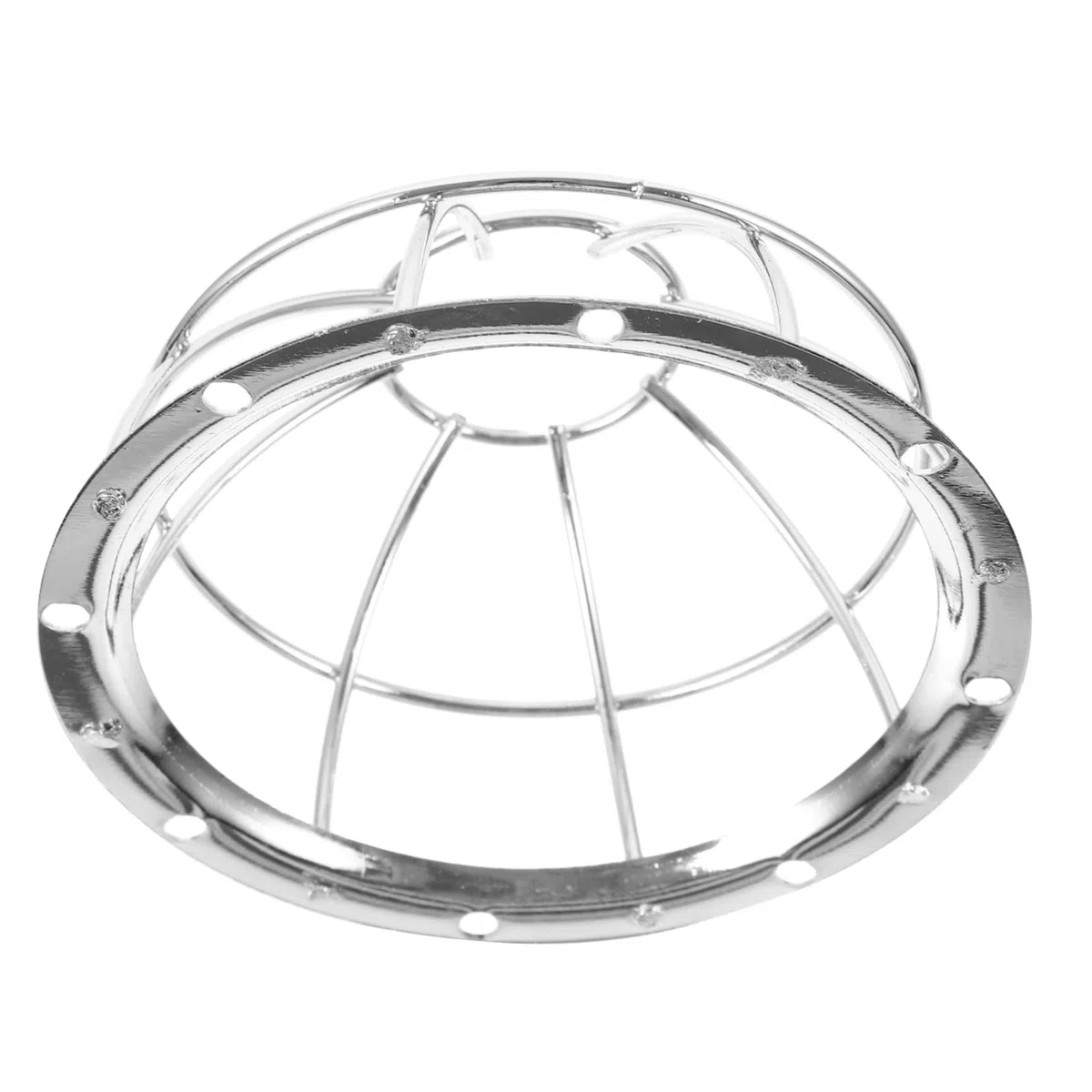 HOMSFOU 2pièces Garde De pour Détecteur De Fumée Acier Inoxydable Installation Rapide Anti-dommages Sécurise Système De Sprinkleur Incendie Compatible Normes De Sécurité