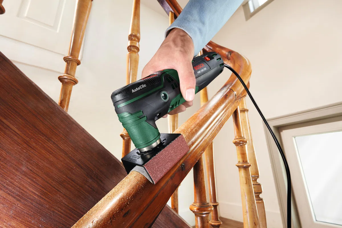 Bosch 1x Schleifrolle C410 Standard for Wood and Paint (für Holz, 115 mm x 5 m, Körnung 240, Reißbar, Professional Zubehör für Handschleifen, Schwingschleifer)