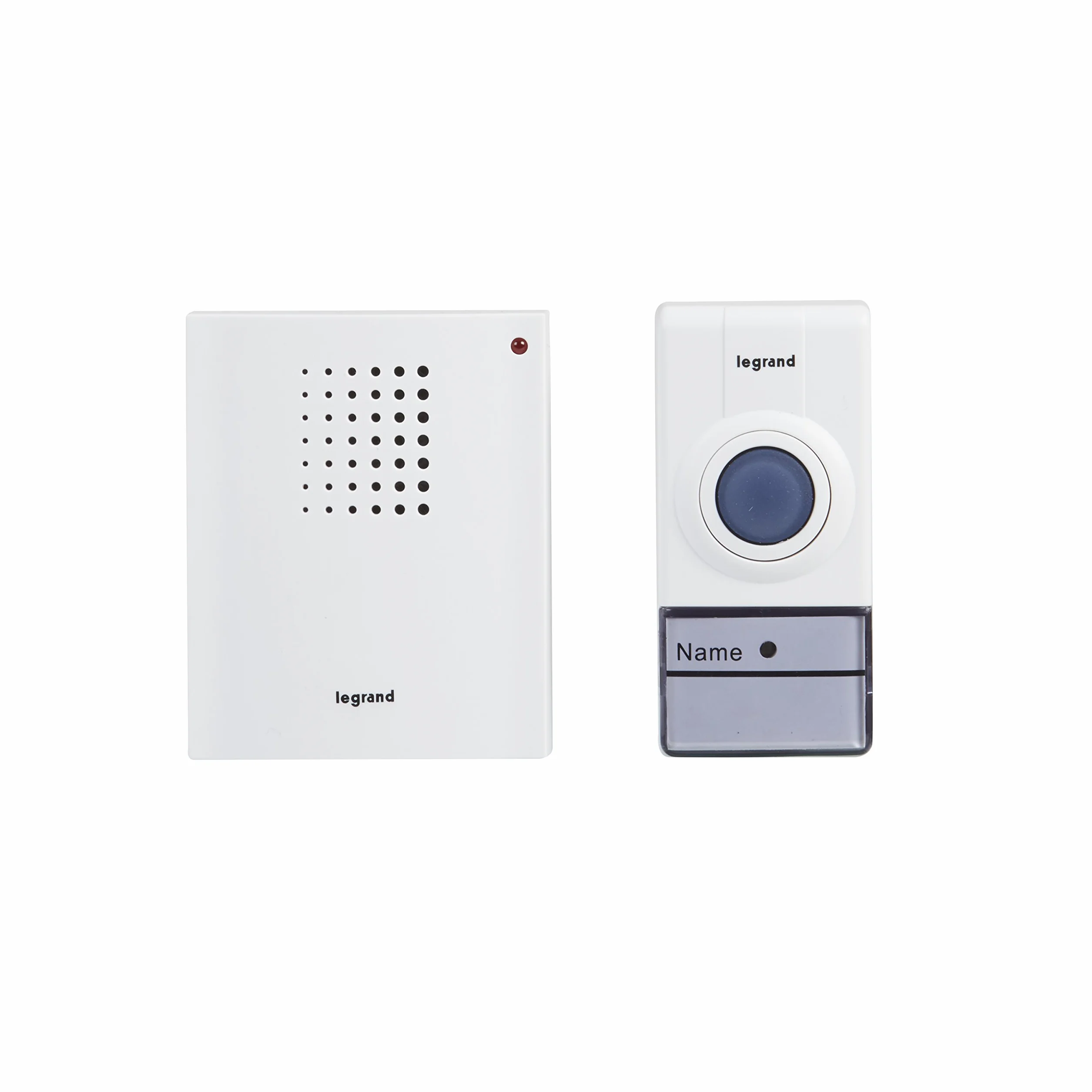 Legrand 094250 Set de sonnette sans fil, blanc, 50 m