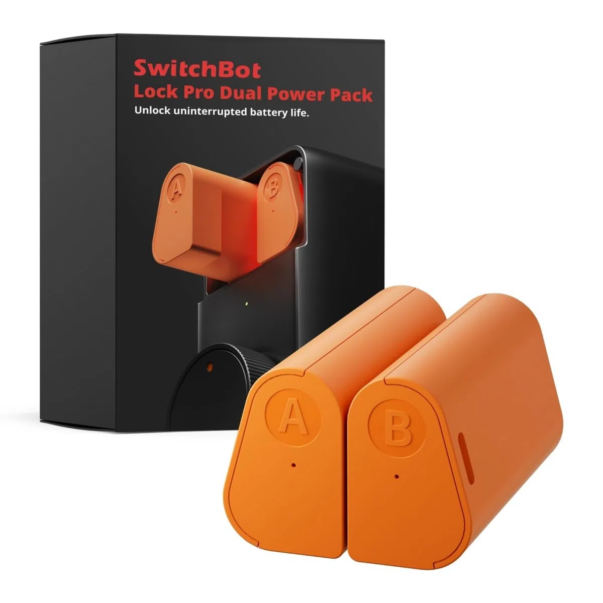 SwitchBot Lock Pro Lot de 2 accumulateurs