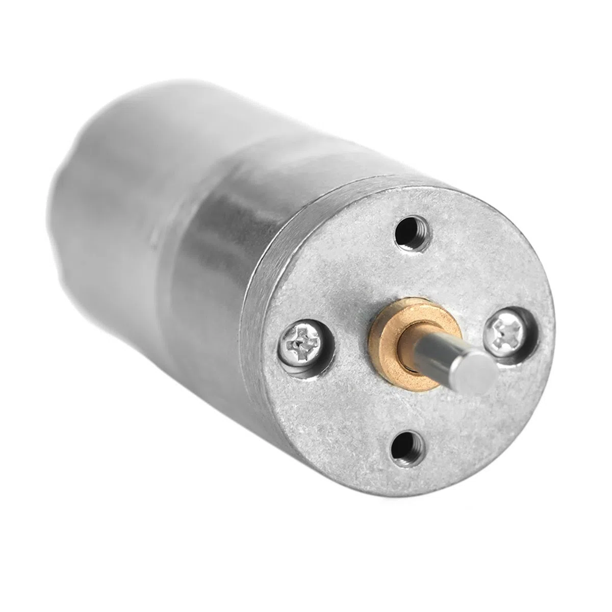 Jga25 370 Motoréducteur 25Mm 12V Moteur 500Rpm 1Pcs Dc 12V 25Ga 370 Moteur à Engrenages en Métal à Basse Vitesse pour Serrure électronique (12V 500Rpm) (12V 400RPM)