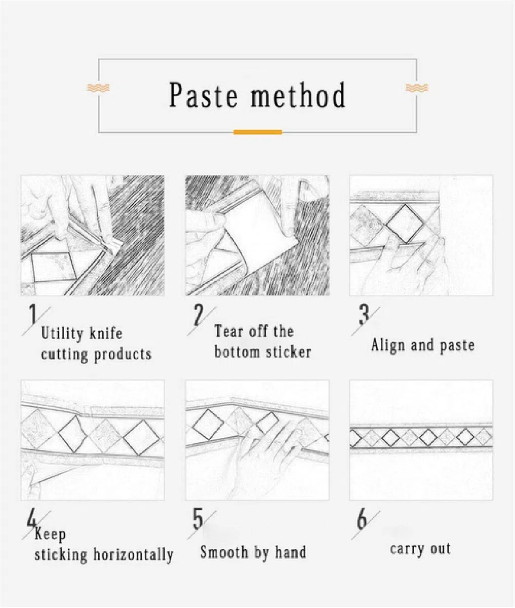 Bordure de papier peint éRable Blanc Décoration murale amovible Frise Murale Papier Peint imperméable en PVC Plinthe Autocollant 15cm X 500cm
