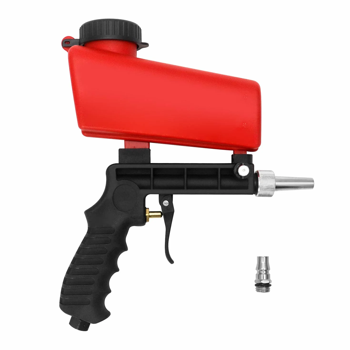 QWORK Pistolet de sablage, Sableuse pneumatique, pour sablage