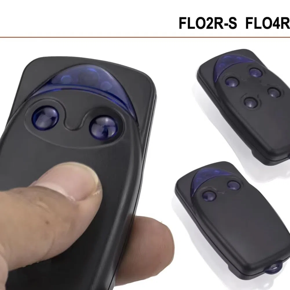 FL04R-S 433MHz Rolling Code Garage Door Remote FLO2R-S Télécommande de Porte de Garage Télécommande de Portail Électrique Télécommande de Porte de Garage -2