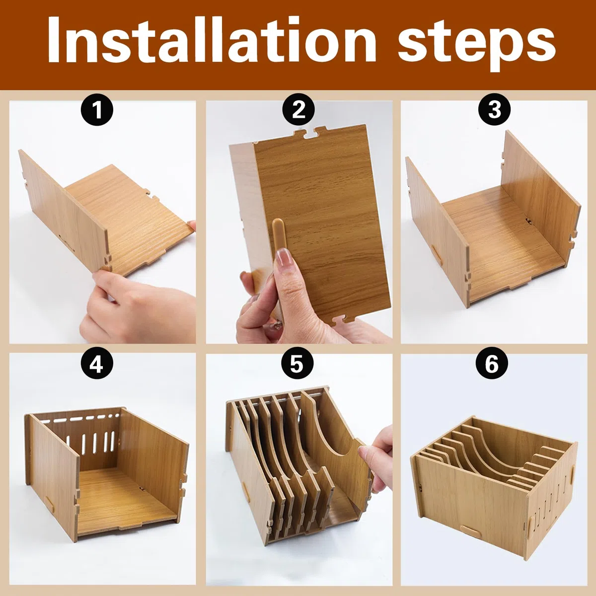 Distributeur de Ruban de Cuivre à 7 Compartiments - Organisateur pour Outils d'Art Vitrail et Bois, Porte-Rubans Washi et Aluminium (12,9 x 7,9 cm) - Support Fourni, Ruban Non Inclus