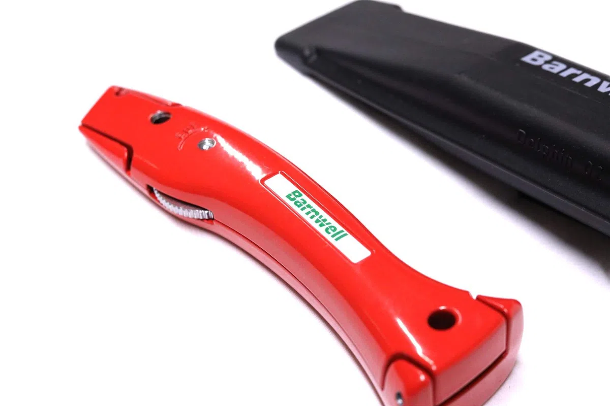 Barnwell Dauphin Delphin Tapis Fixes Couteau et Holster Pas de Lames
