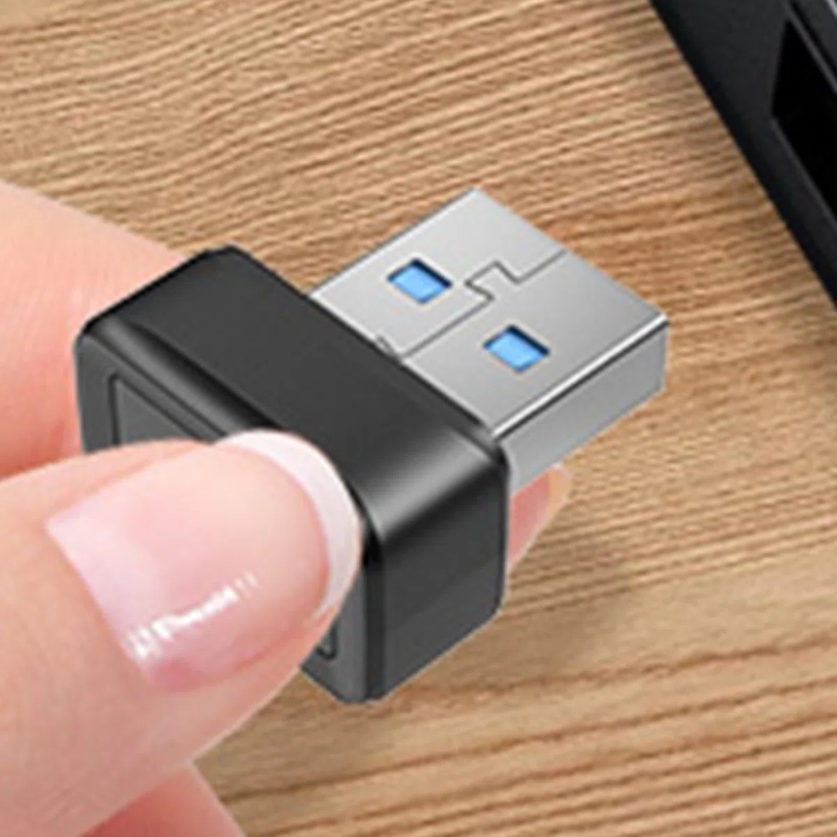 USB Fingerprint Reader-Fingerprint Reader PC, Clé de sécurité Fingerprint | Enregistrement de périphériques de sécurité Rapide, Scanner Tactile biométrique à 360 degrés pour Ordinateur Portable PC