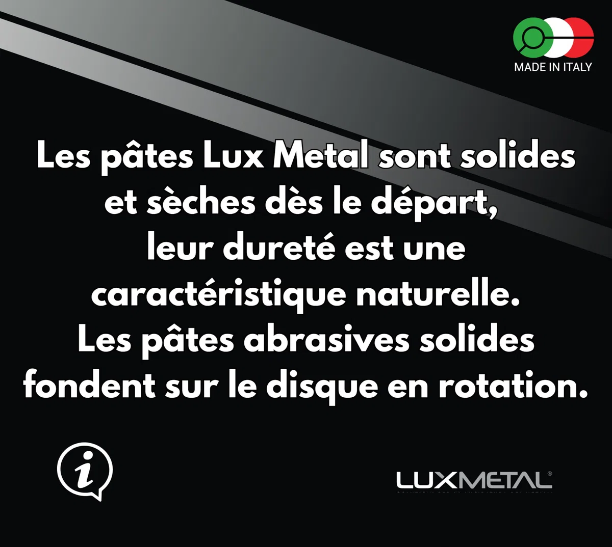 Lux Metal - Pate A Polir Abrasive Super Hard Blanc 1 kg De Polissage Metal Acier Inox Alu Lustrage Aluminium Efface Rayures Bronze Fer Pour Metaux Laiton Nettoyage Cuivre Or Argent Polish Couteau