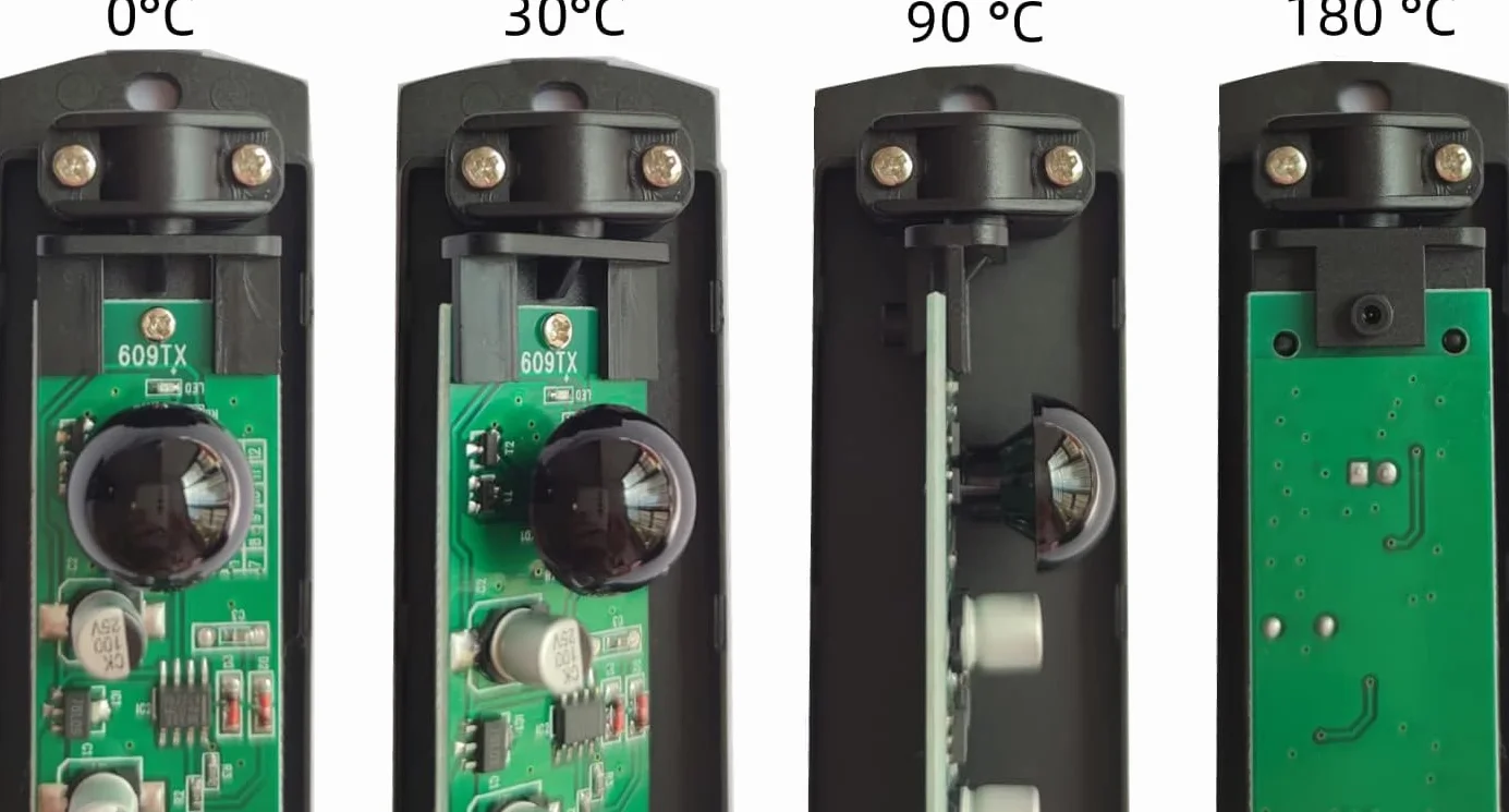 Paire de photocellules infrarouges universelles Capteur externe automatique pour portes de garage Sécurité 12 V/24 AC DC Contact NO NC COM avec filtre solaire 20 mètres