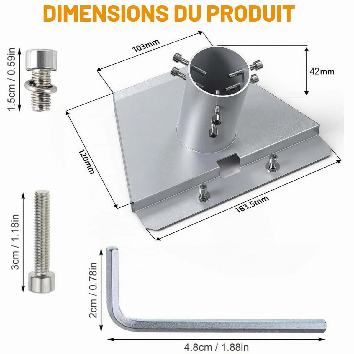 Compatible avec Starlink Mini Gen 3, Le Lit Complet D'internet par Satellite pour Starlink, Fixation Support pour Starlink Gen 3, Comprenant le Plat Standard V3 Ainsi Que Le Kit de Montage