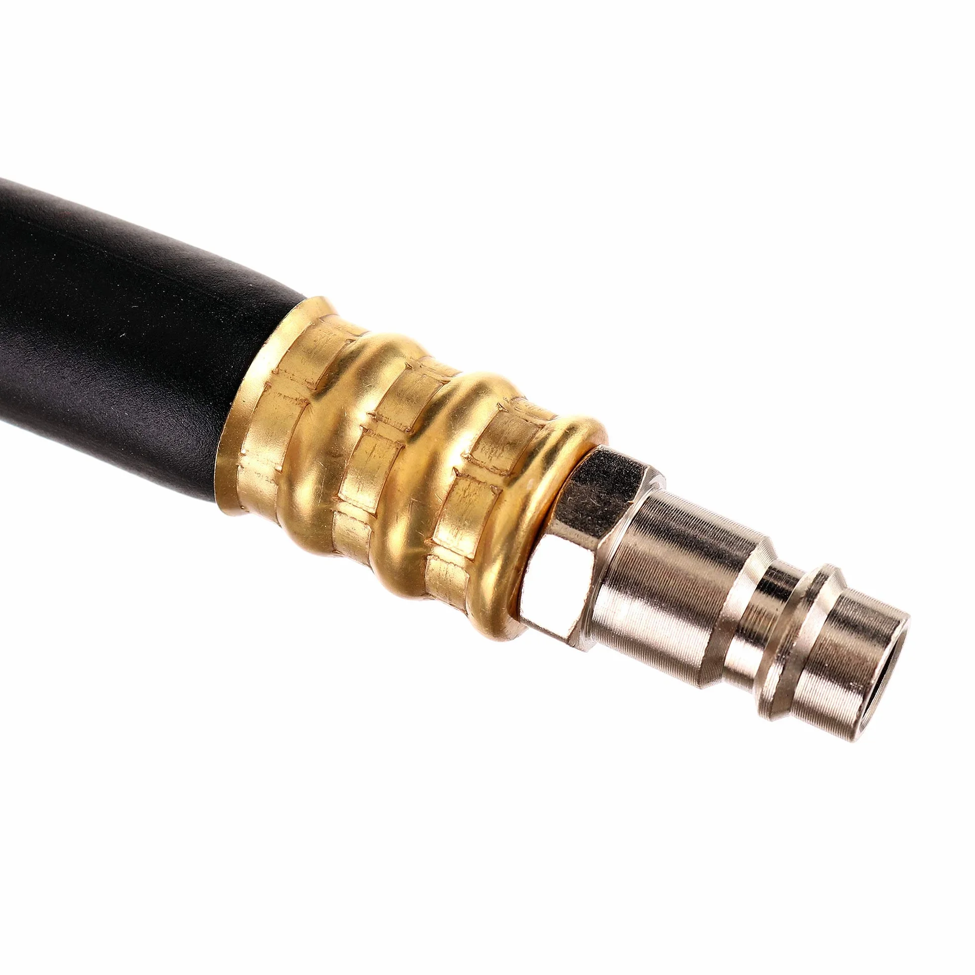 TC TECHNIC Tuyau à Air Comprimé 20BAR 10mm Tuyau en Spirale Flexible Compresseur D'Air 10m, Noir