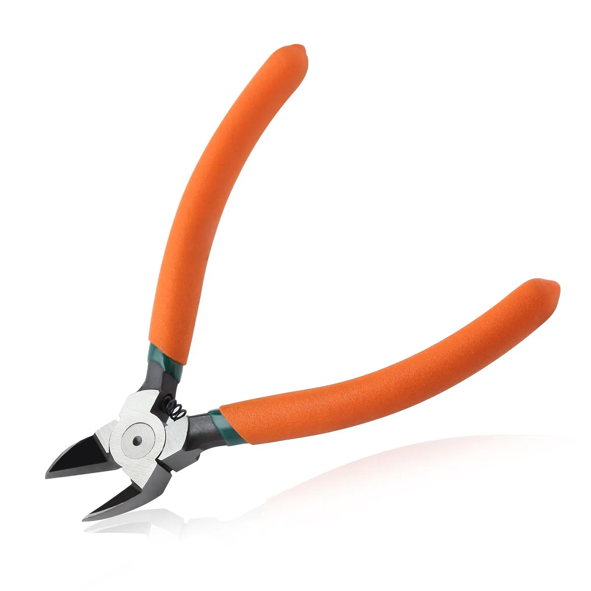 LEONTOOL Pince diagonale pour plastique à coupe affleurante, 45 coupe-fils coudés pour travaux manuels, coupe-fil, pince coupante pour la fabrication de bijoux, électronique, modèle, floral
