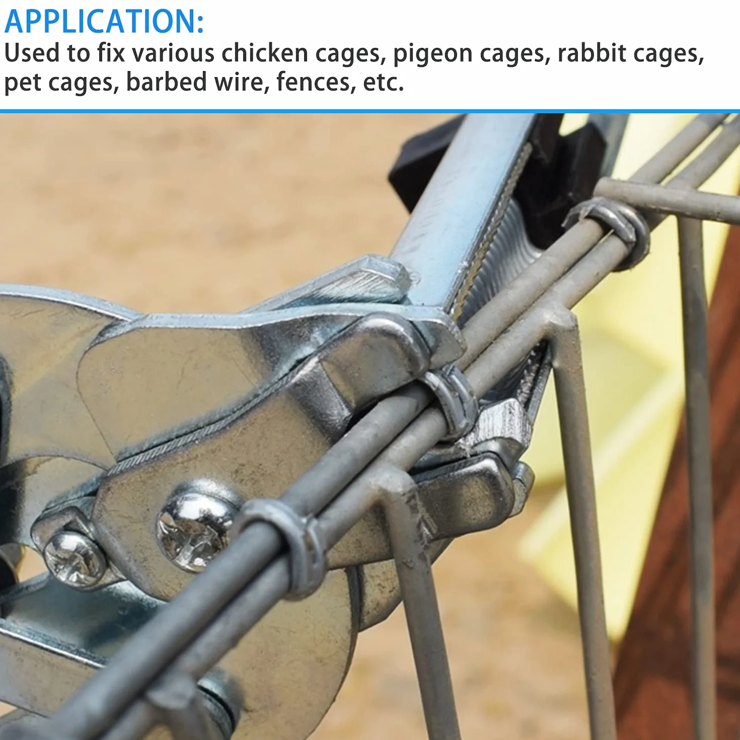 Lot de 1 200 pinces à ongles M pour cage à poulet, fil à souder, joints de soudure, pinces à anneaux de porc pour cages d'animaux domestiques, clôtures (clous M uniquement)