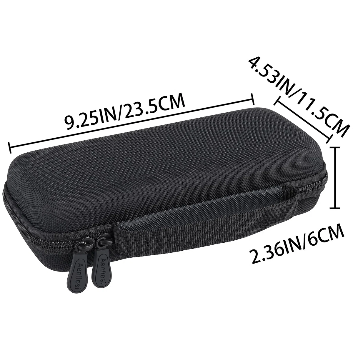 Aenllosi Étui Rigide Compatible avec Xiaomi Mi Mijia Compresseur à Air Portatif 2 nd,Le sac en Filet Peut Contenir le Adaptateur de Valve(Étui Uniquement)