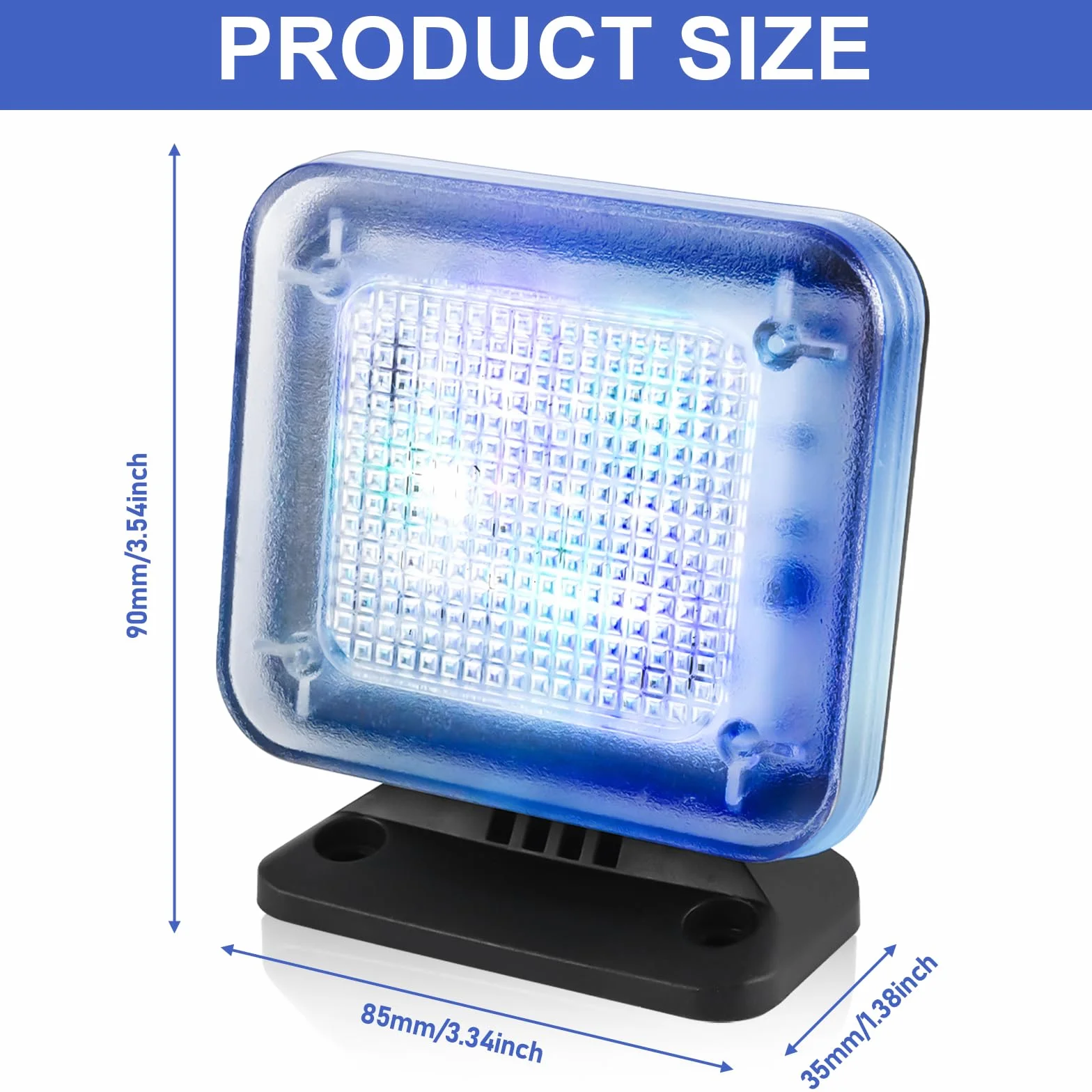 Simulateur TV avec 12 LED et 3 programmes sélectionnables, simulateur TV factice, économe en énergie, avec minuterie, complet avec adaptateur secteur, à utiliser comme protection anti-effraction, noir