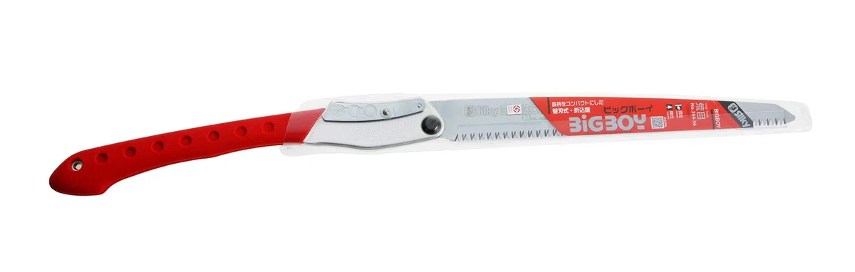 Silky BigBoy Scie pliante japonaise avec Big Case, rouge, grossier, 360 mm, 7 dents par pouce