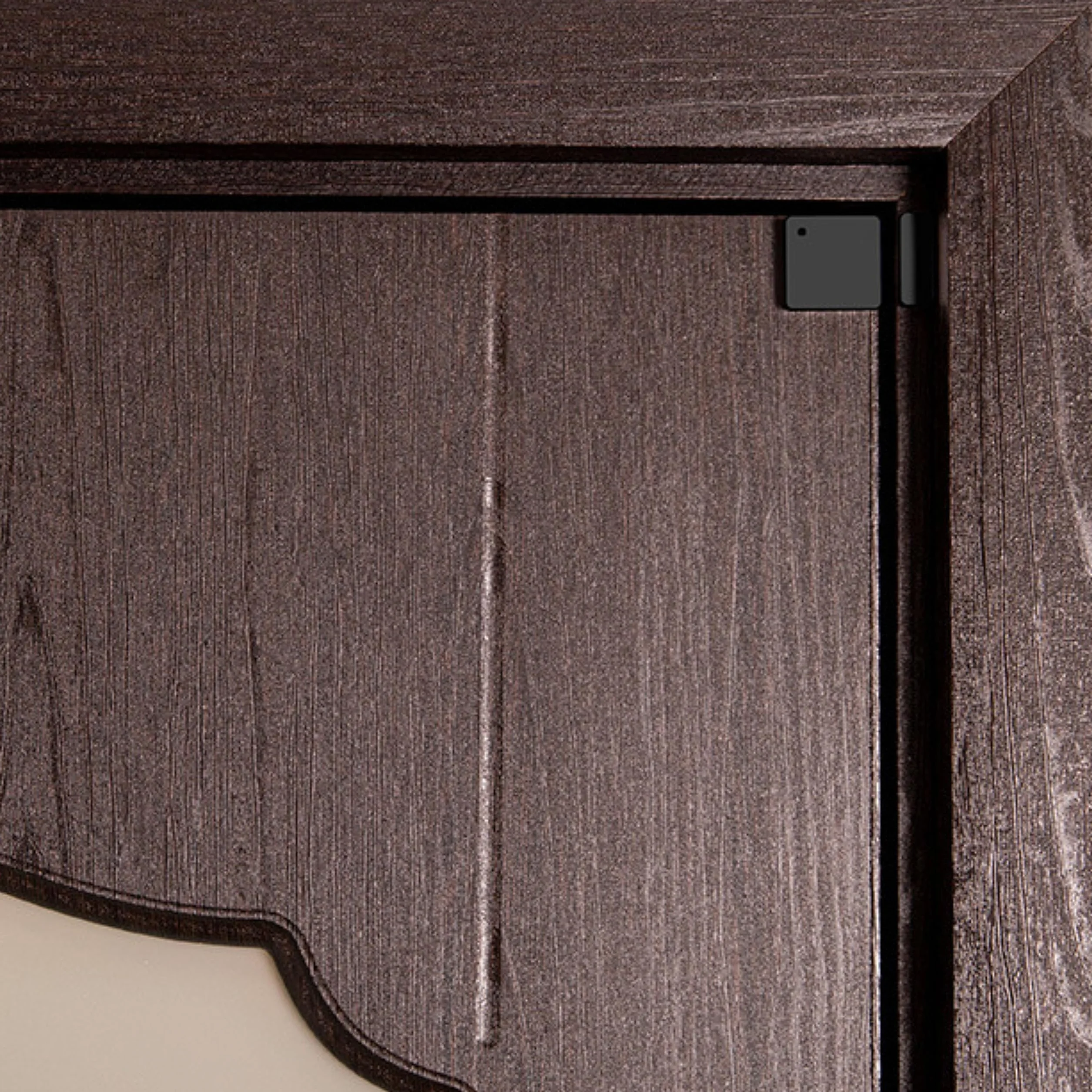 Shelly Blu Door/Window Noir - Détecteur d’Ouverture Porte/fenêtre Bluetooth, Alarme Sécurité Maison, Capteur lumière et Angle d'inclinaison, Pile 2 Ans, Cryptage