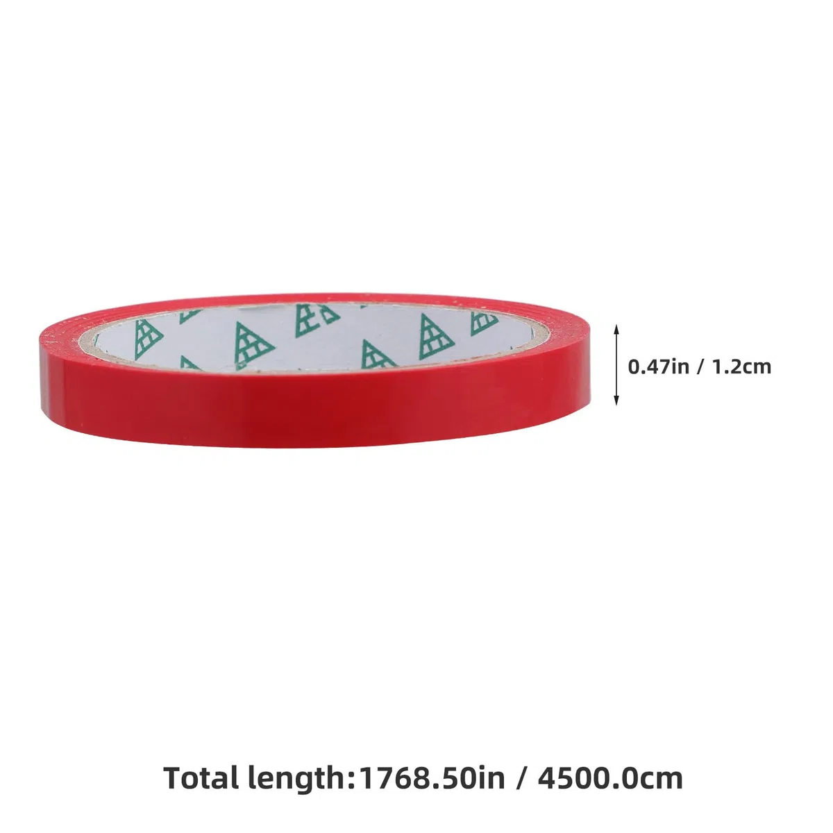 SUPVOX Ruban Adhésif Alimentaire Coloré 10 Rouleaux 12 MM X 45 M Polypropylène Rouge pour Emballage Légumes Scellage Paquet Usage Supermarché et Conditionnement Frais