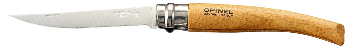 Opinel 619 Couteau Fermant Effilé N°10 en Hêtre