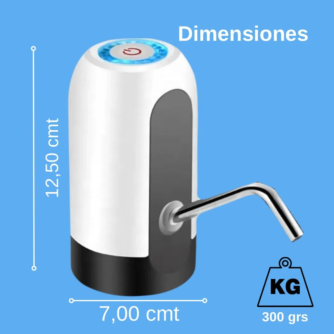 Distributeur d'eau pour carafes, robinet pour bidons d'eau sans BPA, distributeur d'eau bidon, distributeur d'eau 5 et 8 litres, distributeur d'eau 5 et 8 litres, distributeur d'eau Blanc