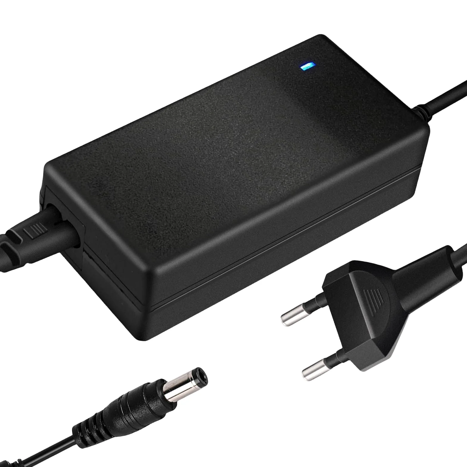 Vegena Transformateur D'alimentation 24V 5A, Adaptateur D'alimentation 120W, Transformateur LED AC 100V ~ 240V à DC 24V Transformateur Alimentation 5,5x2,5mm Bandes LED Lumière Caméra De Surveillance